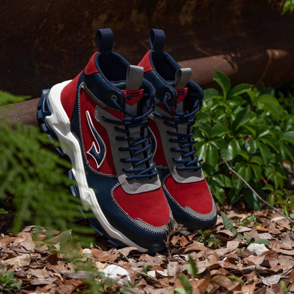 G7 WENDIGO LIBERTY MID TOP SNEAKER RED WHITE BLUE URBAN STREETWEAR USA SHOES